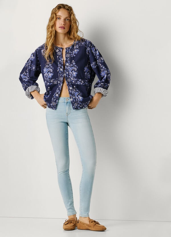 LOW-RISE SKINNY FIT JEANS - SOHO