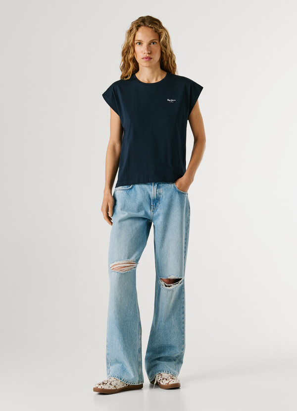 SLIM FIT LOGO PRINT T-SHIRT