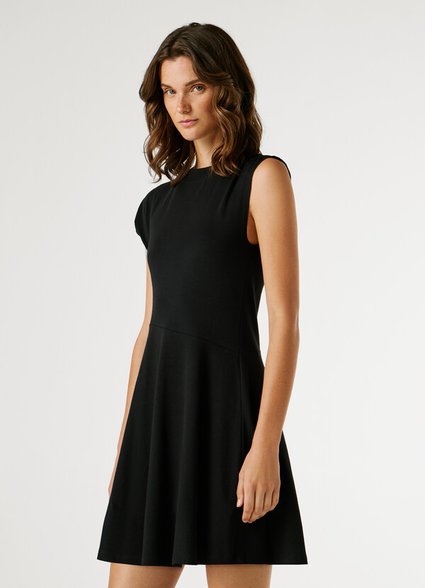 ASYMMETRIC MINI DRESS