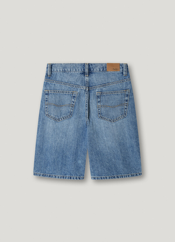 BERMUDA DENIM FIT LOOSE