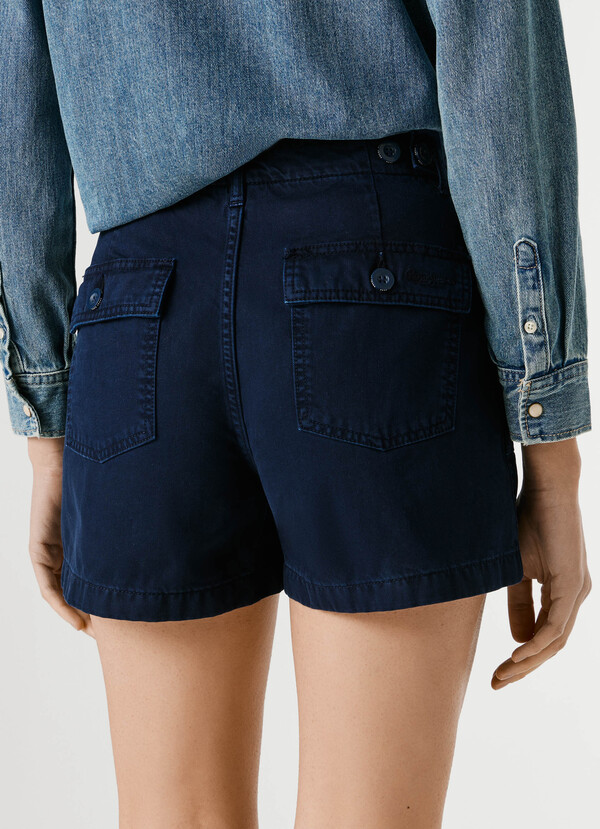 STRETCH TWILL SHORTS
