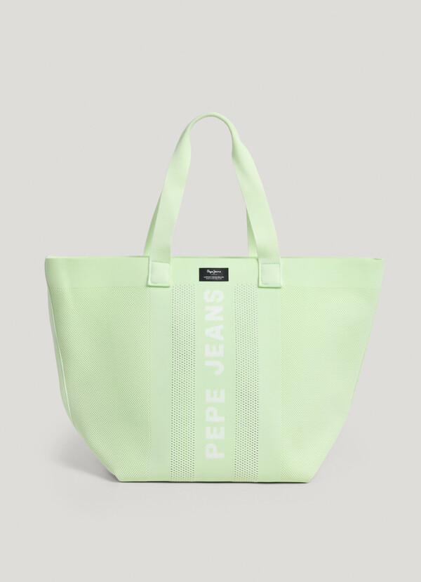 LOGO PRINT SHOPPER BAG