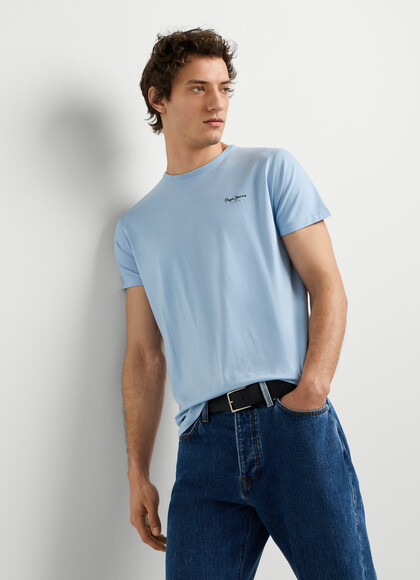 SLIM FIT LOGO PRINT T-SHIRT
