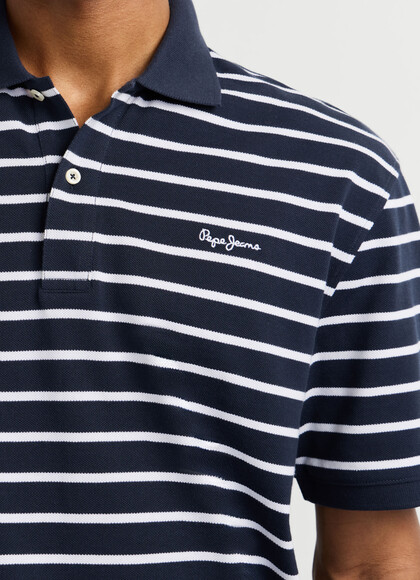 REGULAR FIT PIQU&Eacute; POLO