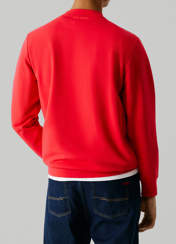 CREW NECK LOGO SWEATSHIRT