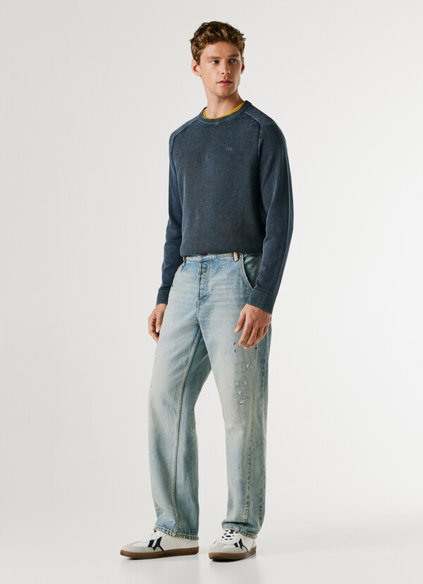 LOW-RISE LOOSE FIT JEANS - HELIX