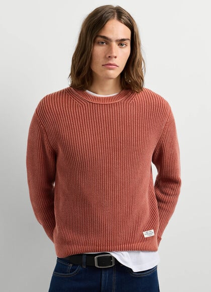 REGULAR FIT CREW NECK KNIT JUMPER