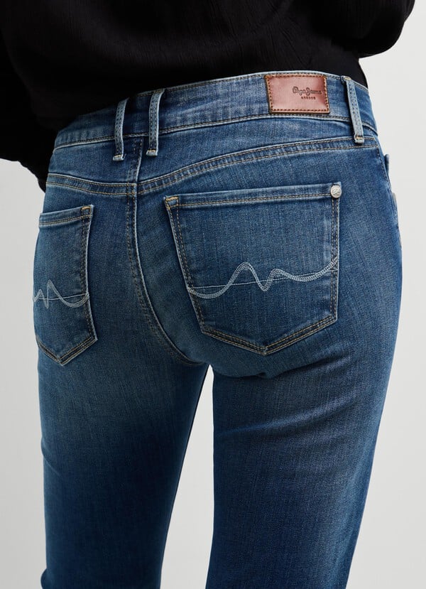 SOHO - MID-RISE SKINNY FIT JEANS