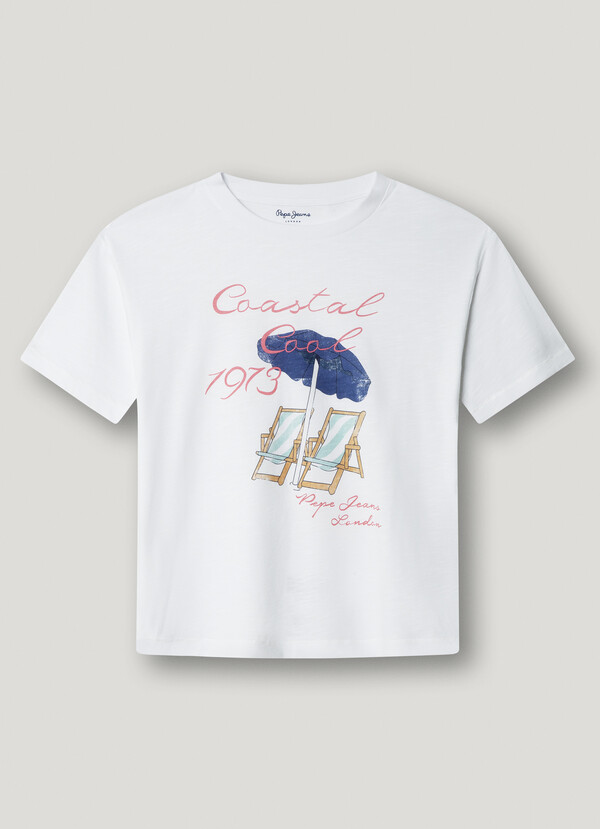 RELAXED FIT PRINTED GRAPHIC T-SHIRT