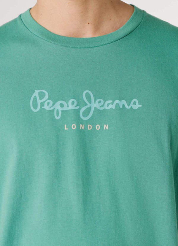 REGULAR FIT LOGO PRINT T-SHIRT