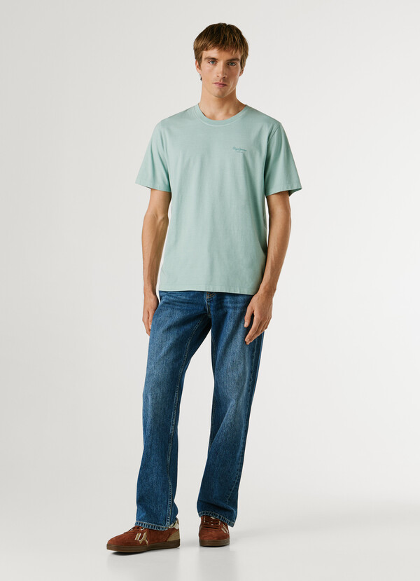 REGULAR FIT LOGO PRINT T-SHIRT