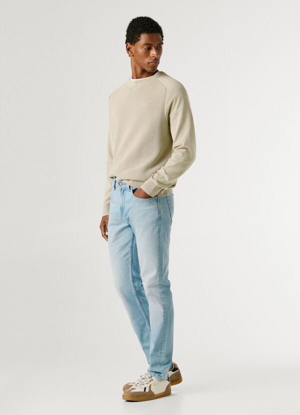 TAPER FIT MID-RISE JEANS - STANLEY