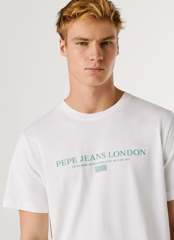 REGULAR FIT LOGO PRINT T-SHIRT
