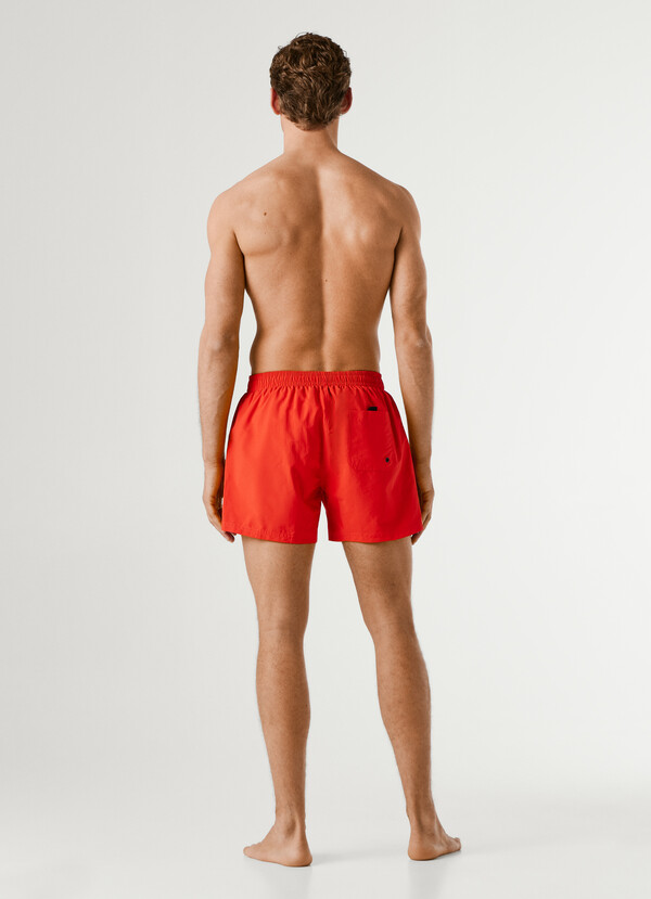 PRINTED LOGO SWIM SHORTS