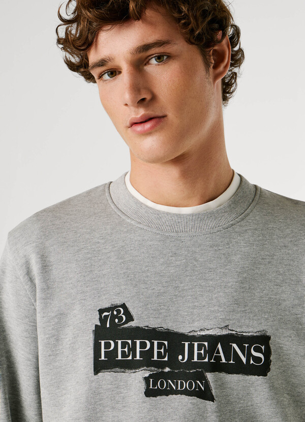 REGULAR FIT CREW NECK SWEATSHIRT