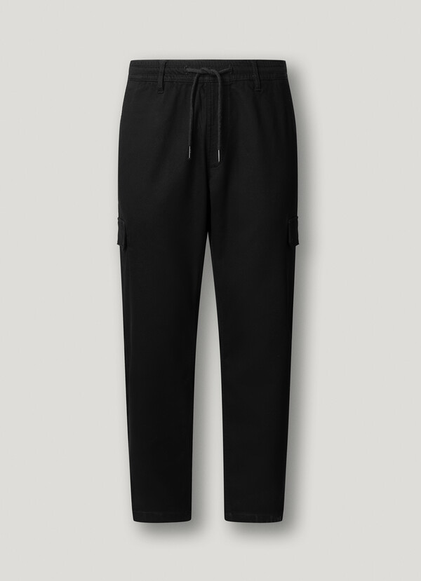 SLIM FIT CARGO TROUSERS