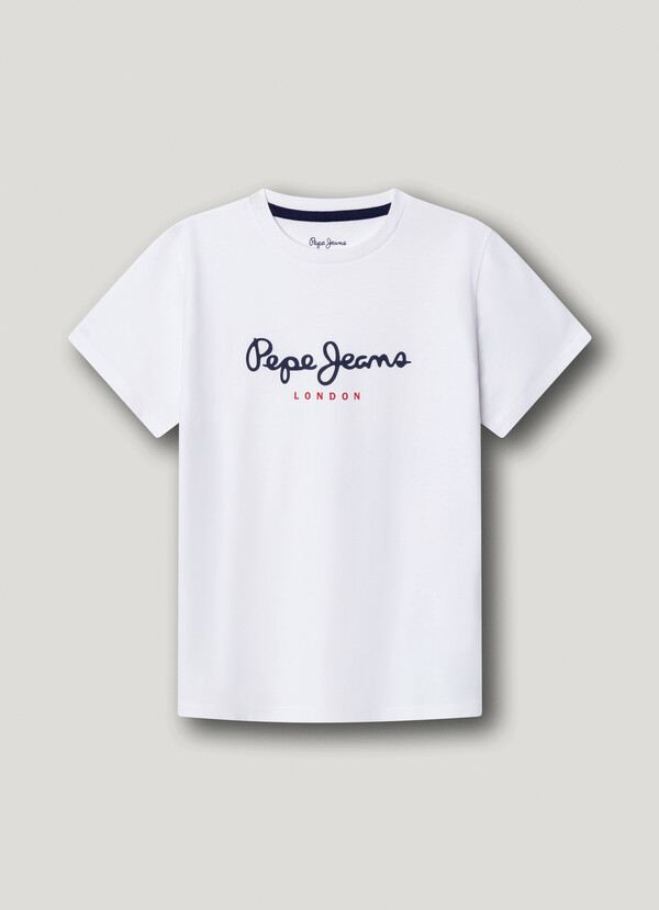 REGULAR FIT LOGO PRINT T-SHIRT