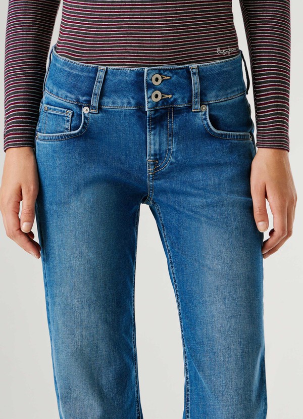 LOW-RISE STRAIGHT FIT JEANS - VENUS