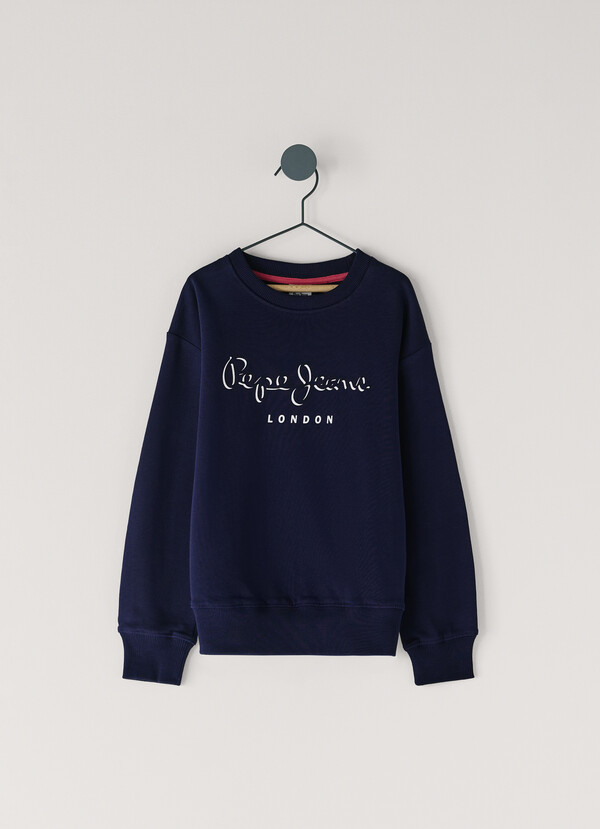 SUDADERA LOGO ESTAMPADO FIT RELAXED