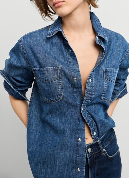 REGULAR FIT DENIM SHIRT