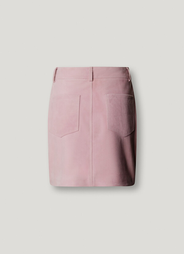 SUEDE MINI SKIRT