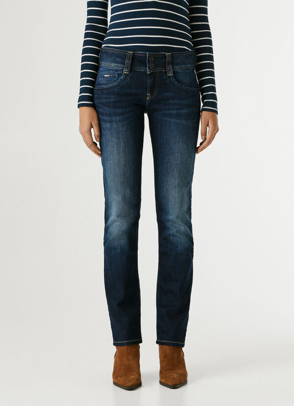 MID-RISE SLIM FIT JEANS - ICONIC GEN