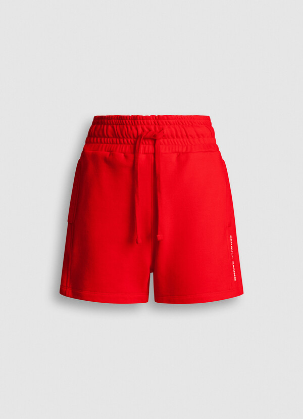 FLEECE SHORTS WITH ADJUSTABLE WAIST