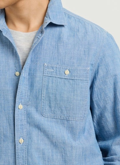 REGULAR FIT CHAMBRAY SHIRT