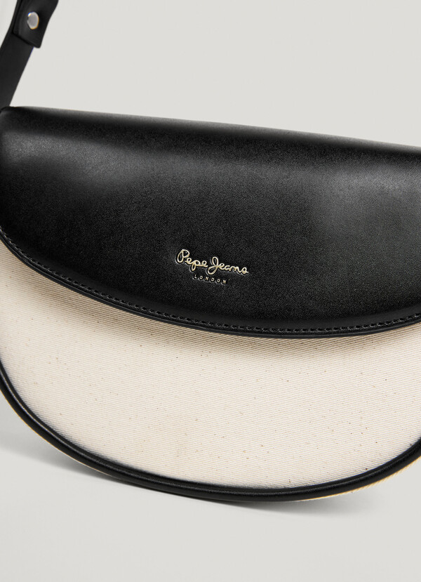 COMBINED SHOULDER BAG WITH FLAP