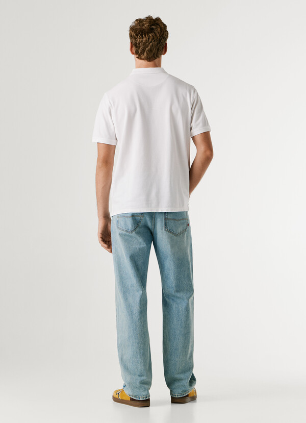 GARMENT DYED PIQUE POLO SHIRT