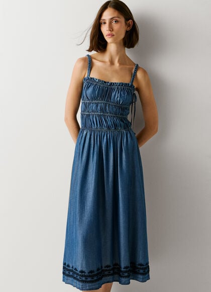 STRAP MAXI DRESS
