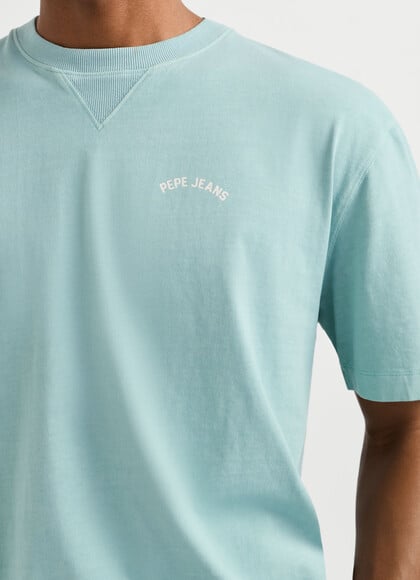 CASUAL FIT LOGO PRINT T-SHIRT