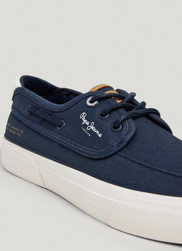 CANVAS BOAT SHOES