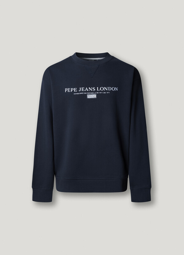 CREW NECK LOGO SWEATSHIRT