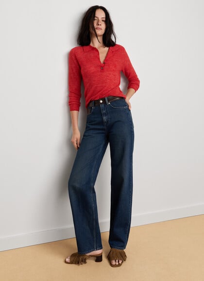 EDEN - HIGH-RISE STRAIGHT FIT JEANS