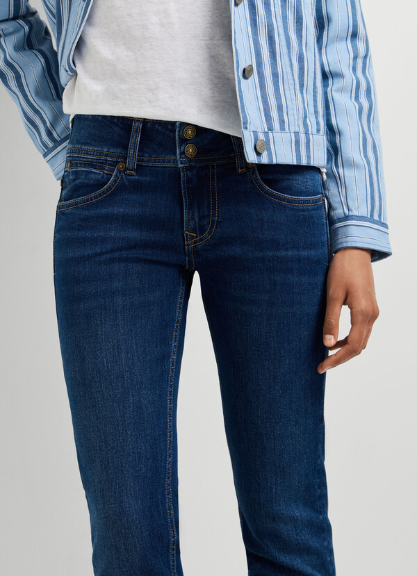 VENUS - LOW-RISE SLIM FIT JEANS