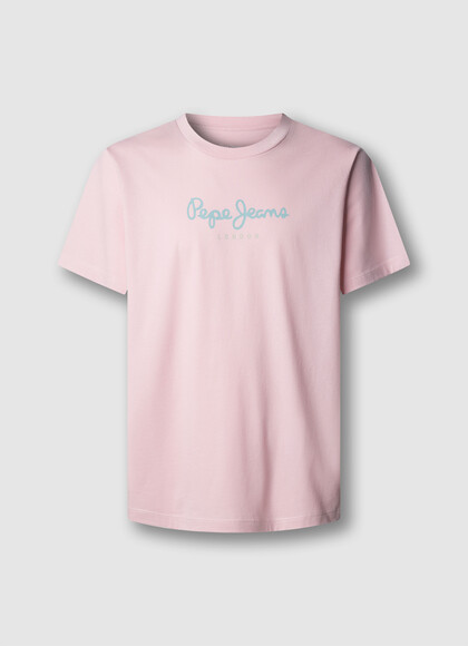 REGULAR FIT LOGO PRINT T-SHIRT