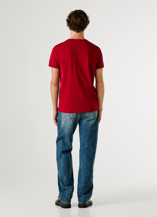 SLIM FIT LOGO PRINT T-SHIRT
