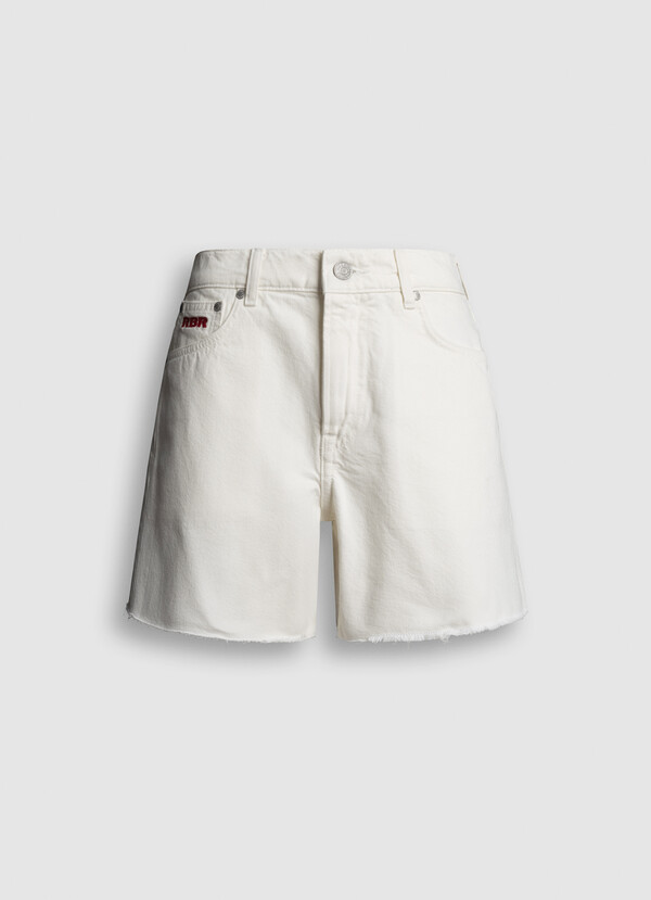 A-LINE DENIM SHORTS