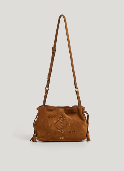 SUEDE BUCKET BAG