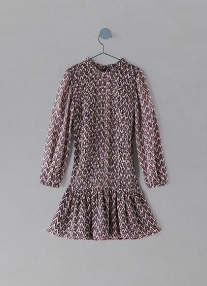 FANTASY PRINT MINI DRESS