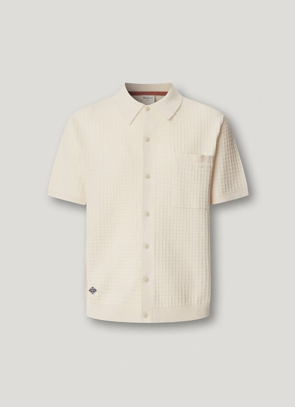 REGULAR FIT KNIT SHIRT