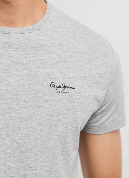 SLIM FIT LOGO PRINT T-SHIRT