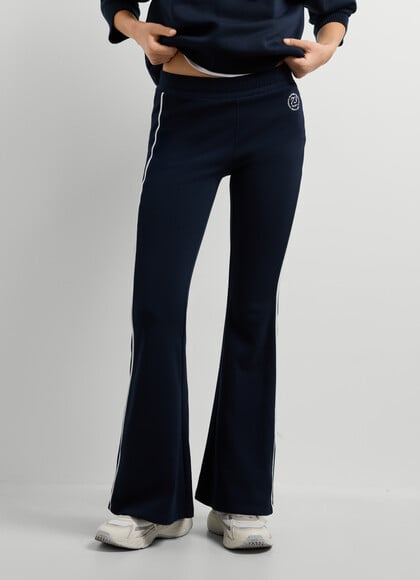 FLARE FIT JOGGER TROUSERS