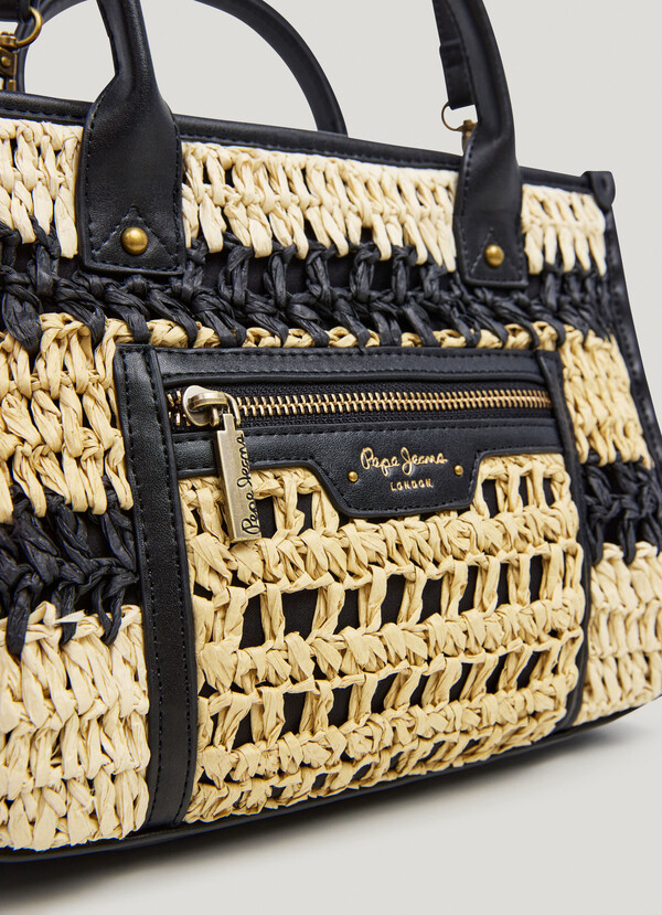RAFFIA SHOULDER BAG