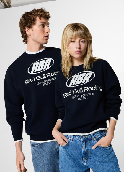 EMBROIDERED LOGO KNIT JUMPER