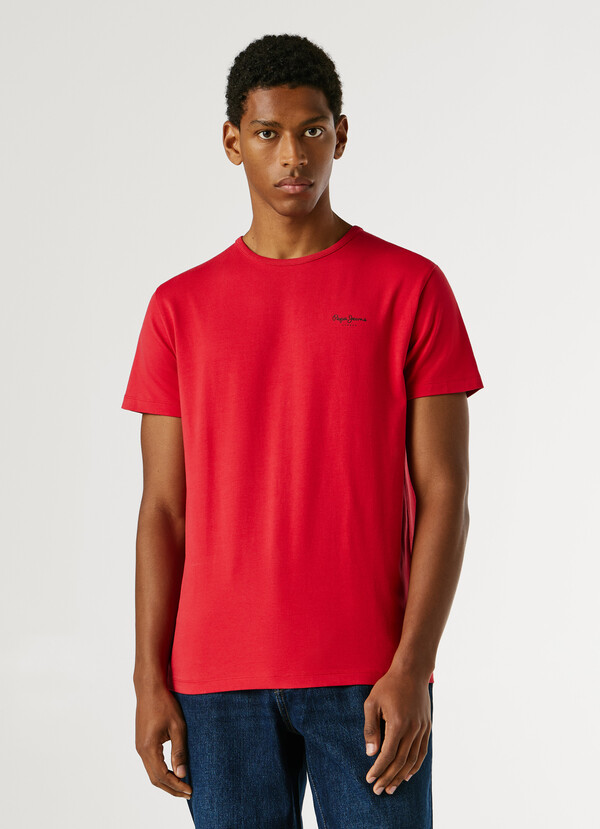 SLIM FIT LOGO PRINT T-SHIRT