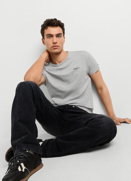 SLIM FIT LOGO PRINT T-SHIRT