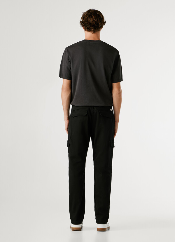SLIM FIT CARGO TROUSERS
