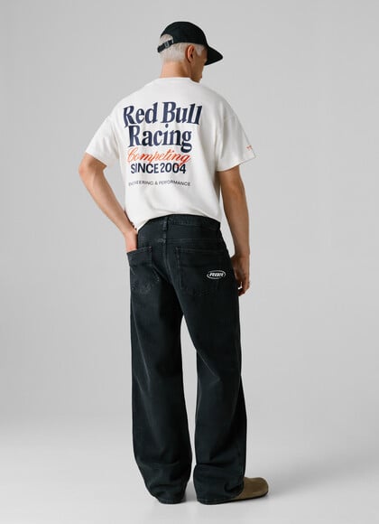 HIGH - RISE LOOSE FIT JEANS